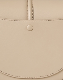 Fabric image thumbnail - DeMellier - Tokyo Taupe Leather Saddle Bag 