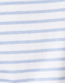 Fabric image thumbnail - Saint James - Villefranche White and Denim Blue Striped Top