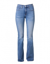 Product image thumbnail - Veronica Beard - Beverly Blue High Rise Flare Stretch Jean