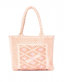 Ava Peach and Rose Geo Woven Cotton Shoulder Bag