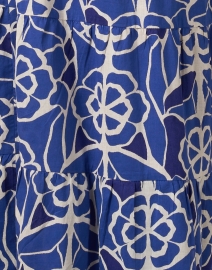 Fabric image thumbnail - Ro's Garden - Jinette Blue Print Maxi Dress