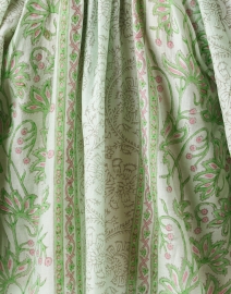 Fabric image thumbnail - Bella Tu - Cora Green Print Top