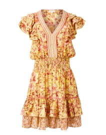 Camila Yellow Print Dress