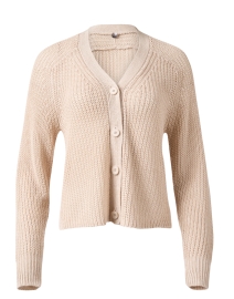 Product image thumbnail - Margaret O'Leary - Beach Beige Linen Cardigan