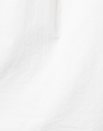 Fabric image thumbnail - Vilagallo - Margot White Embellished Cotton Shirt