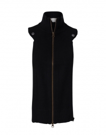 Uptown Essential Black Cashmere Dickey