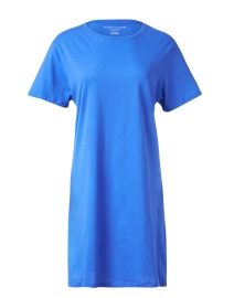 Blue Cotton T-Shirt Dress