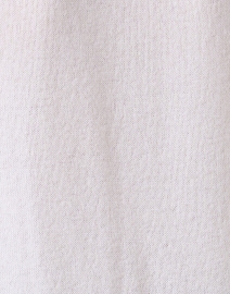 Fabric image thumbnail - White + Warren - Ivory Cashmere Polo Sweater 