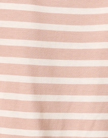 Fabric image thumbnail - Majestic Filatures - Pink and Cream Striped Tee