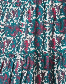 Fabric image thumbnail - Ro's Garden - Daphne Green Floral Dress