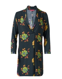 Dubai Black Multi Print Tunic Dress