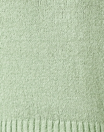 Fabric image thumbnail - Vince - Green Silk Sweater