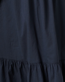 Fabric image thumbnail - Peserico - Navy Tiered Cotton Dress