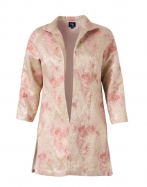 Product image thumbnail - Connie Roberson - Rita Pink and Brushed Gold Printed Jacket