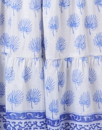 Fabric image thumbnail - Bell - Hanna Blue and White Printed Dress