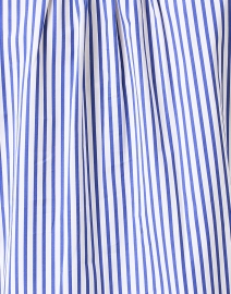 Fabric image thumbnail - Dovima Paris - Wren Blue and White Stripe Cotton Shirt
