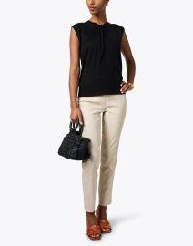 Look image thumbnail - Repeat Cashmere - Black Silk Cashmere Sweater