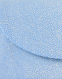 Fabric image thumbnail - J Markell - Baby Grande Slate Blue Stingray Clutch