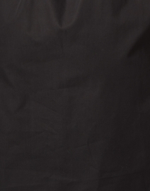 Fabric image thumbnail - Lafayette 148 New York - Black Cotton Belted Shirt Dress