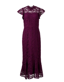 Product image thumbnail - Shoshanna - Lea Purple Lace Dress