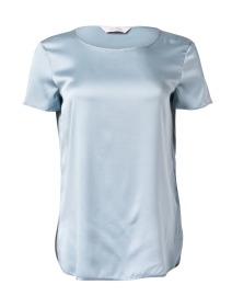 Cortona Blue Silk Shirt