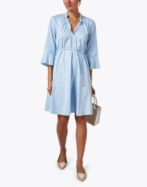 Look image thumbnail - Marc Cain - Blue Belted Dress