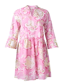 Faith Pink Print Cotton Dress