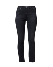 Product image thumbnail - AG Jeans - Mari Charcoal Grey Straight Jean