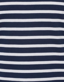 Fabric image thumbnail - Saint James - Galathee Navy and White Striped Shirt