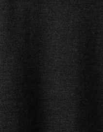Fabric image thumbnail - Eileen Fisher - Charcoal Grey Wool Turtleneck Sweater