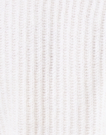 Fabric image thumbnail - Vince - Ivory Wool Crochet Sweater