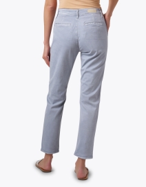 Back image thumbnail - AG Jeans - Caden Blue Stretch Cotton Pant