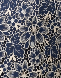 Fabric image thumbnail - Shoshanna - Louisa Navy Lace Dress