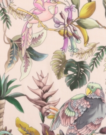 Fabric image thumbnail - Rani Arabella - Pink Bird Silk Cashmere Scarf