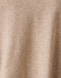 Fabric image thumbnail - Repeat Cashmere - Beige Cashmere Fringe Cardigan