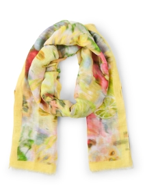 Product image thumbnail - Marc Cain - Limoncello Citrus Printed Scarf