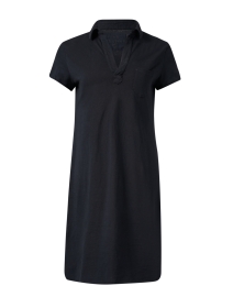 Lauren Navy Cotton Polo Dress