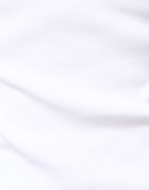 Fabric image thumbnail - Veronica Beard - Coralee White Puff Sleeve Top