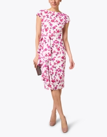 Look image thumbnail - Chiara Boni La Petite Robe - Marianella Pink Floral Print Dress 