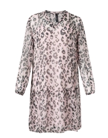 Product image thumbnail - Marc Cain Sports - Lavender Leopard Print Dress