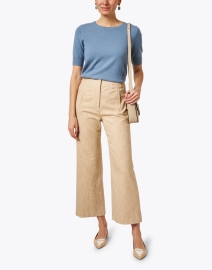 Look image thumbnail - Repeat Cashmere - Light Blue Cashmere Sweater