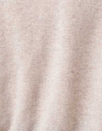 Fabric image thumbnail - Repeat Cashmere - Sand Cashmere Henley Sweater