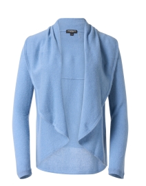 Product image thumbnail - Repeat Cashmere - Blue Cashmere Circle Cardigan