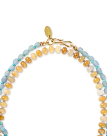 Back image thumbnail - Lizzie Fortunato - Cabana Multicolor Beaded Necklace
