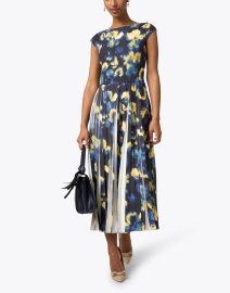 Look image thumbnail - Jason Wu Collection - Floral Print Pleated Dress