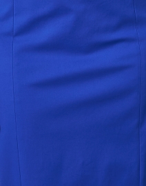 Fabric image thumbnail - Max Mara Studio - Foglia Blue Sheath Dress