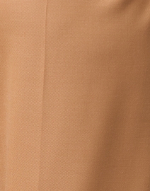 Fabric image thumbnail - Marc Cain - Brown Wool Blend Pleated Pant