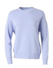 Light Blue Cotton Pull Over Sweatshirt