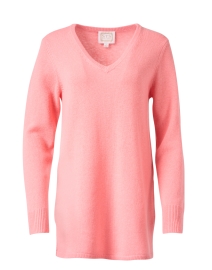 Product image thumbnail - Sail to Sable - Coral Pink Merino Wool Sweater