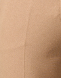Fabric image thumbnail - Piazza Sempione - Camel Stretch Wool Straight Leg Pant 